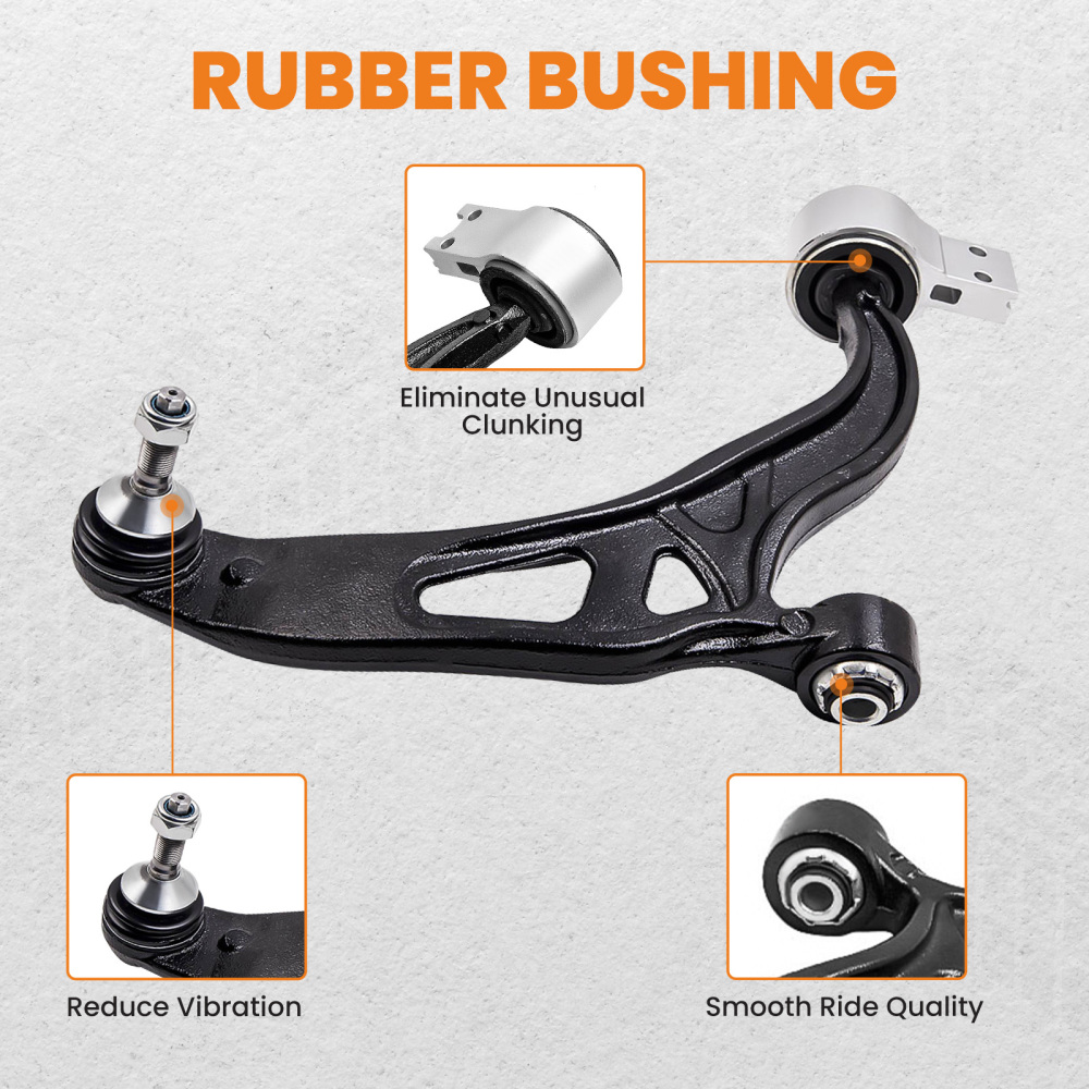 2 Pcs Front Lower Control Arm w/Ball Joint compatible for Ford Explorer 2011-2016 2WD/4WD suspension arms