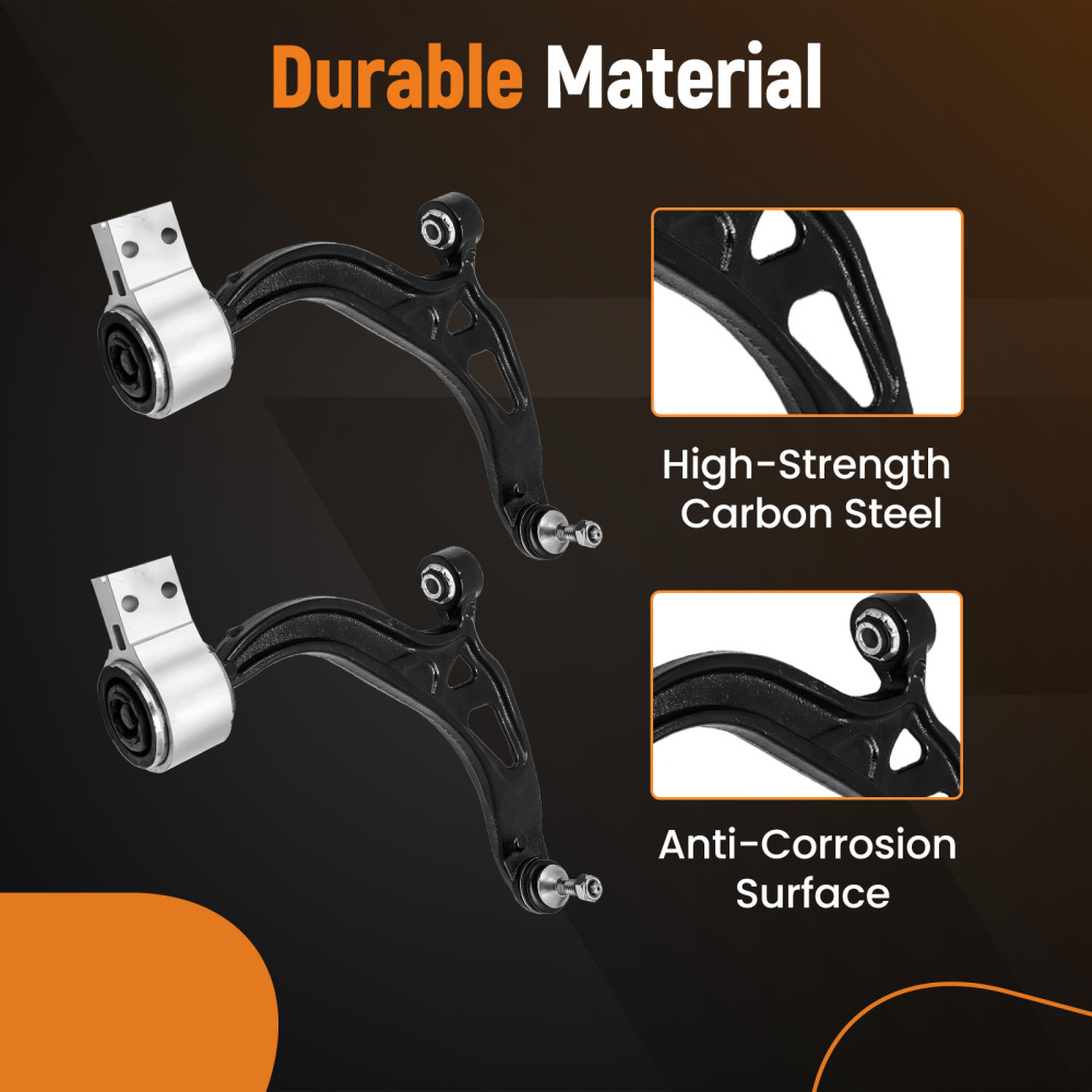 2 Pcs Front Lower Control Arm w/Ball Joint compatible for Ford Explorer 2011-2016 2WD/4WD suspension arms