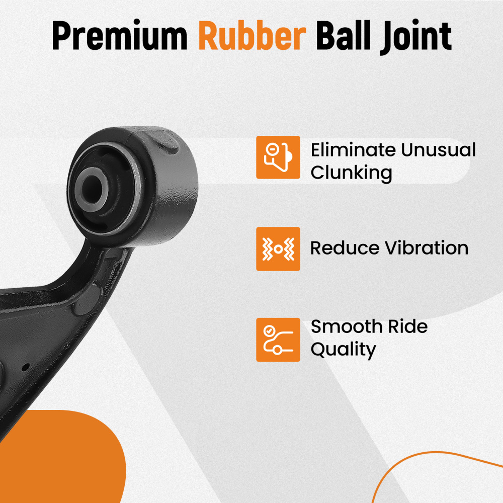 Rear Upper Control Arms Sway Bar Links Kit compatible for Ford Explorer Flex Taurus MKS MKT