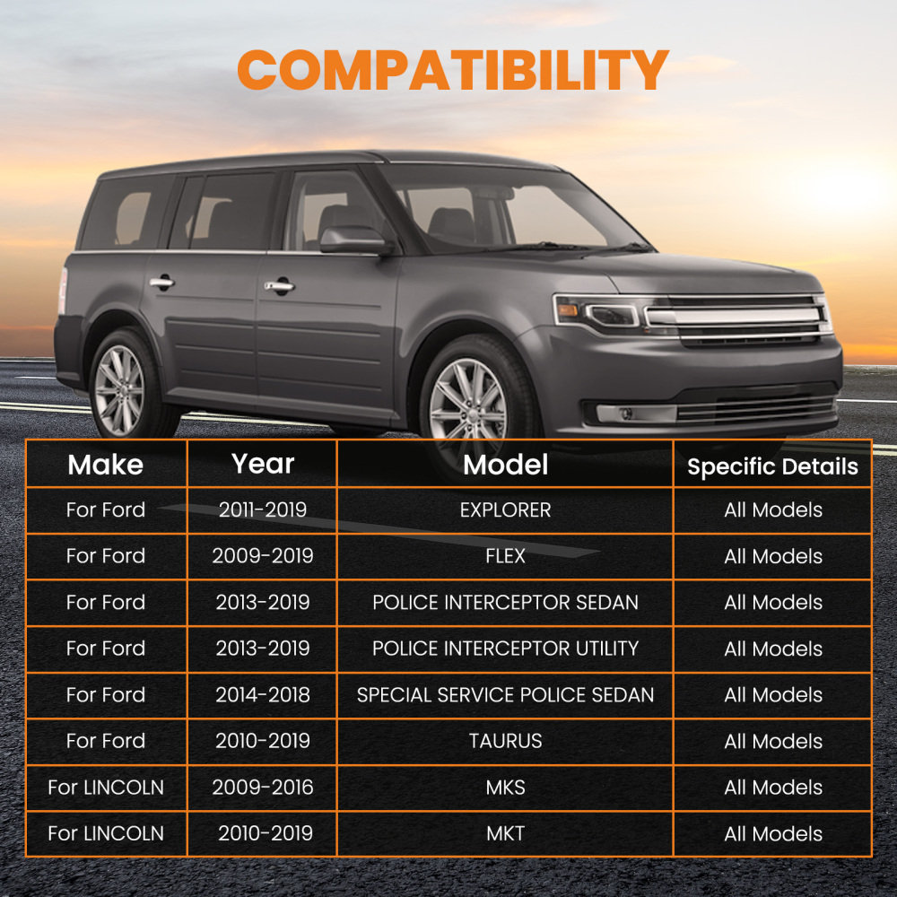 2 BRACCI DI CONTROLLO SUPERIORI POSTERIORI compatibile per FORD EXPLORER FLEX TAURUS compatibile per LINCOLN