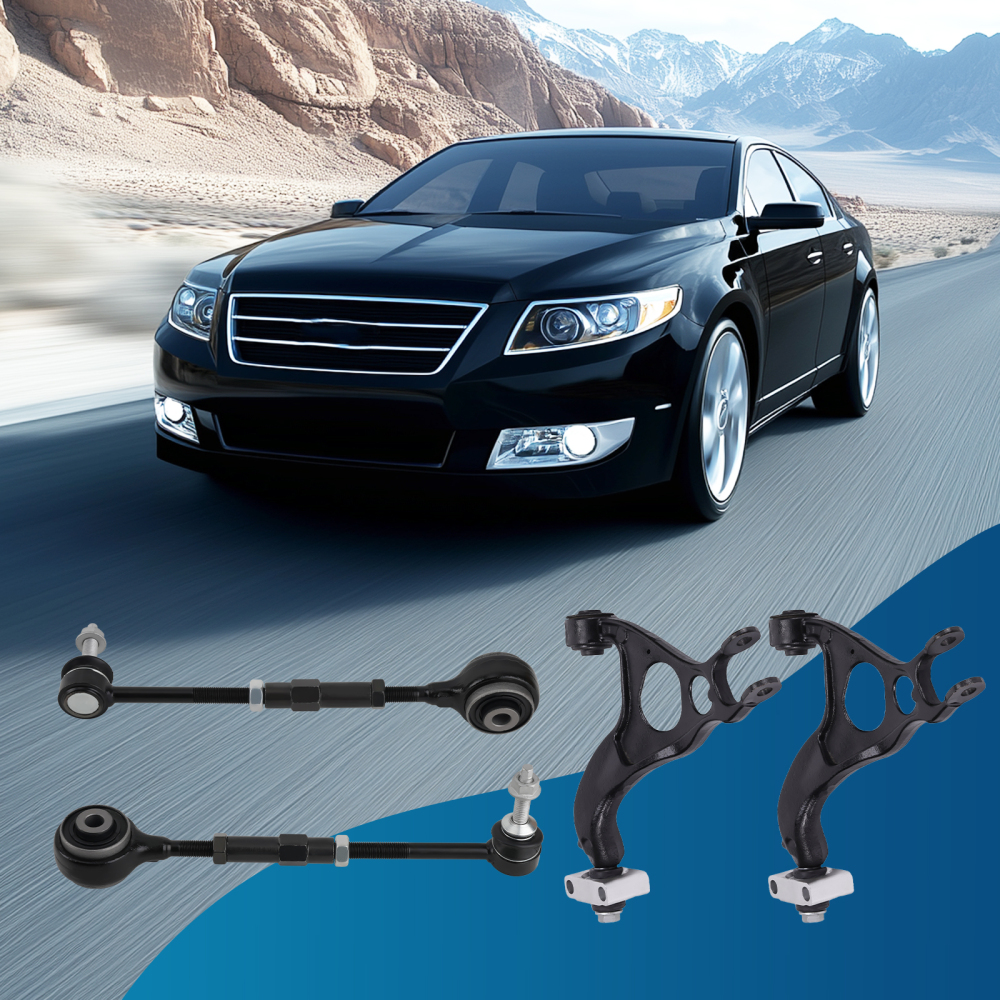 Rear Upper Control Arms + Forward Lateral Links for 2011-2018 2019 compatible for Ford Taurus