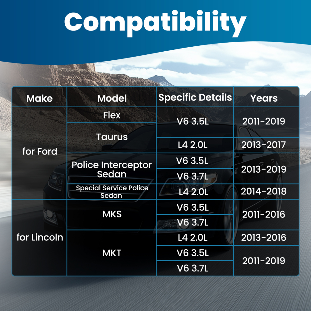 Rear Upper Control Arms + Forward Lateral Links for 2011-2018 2019 compatible for Ford Taurus