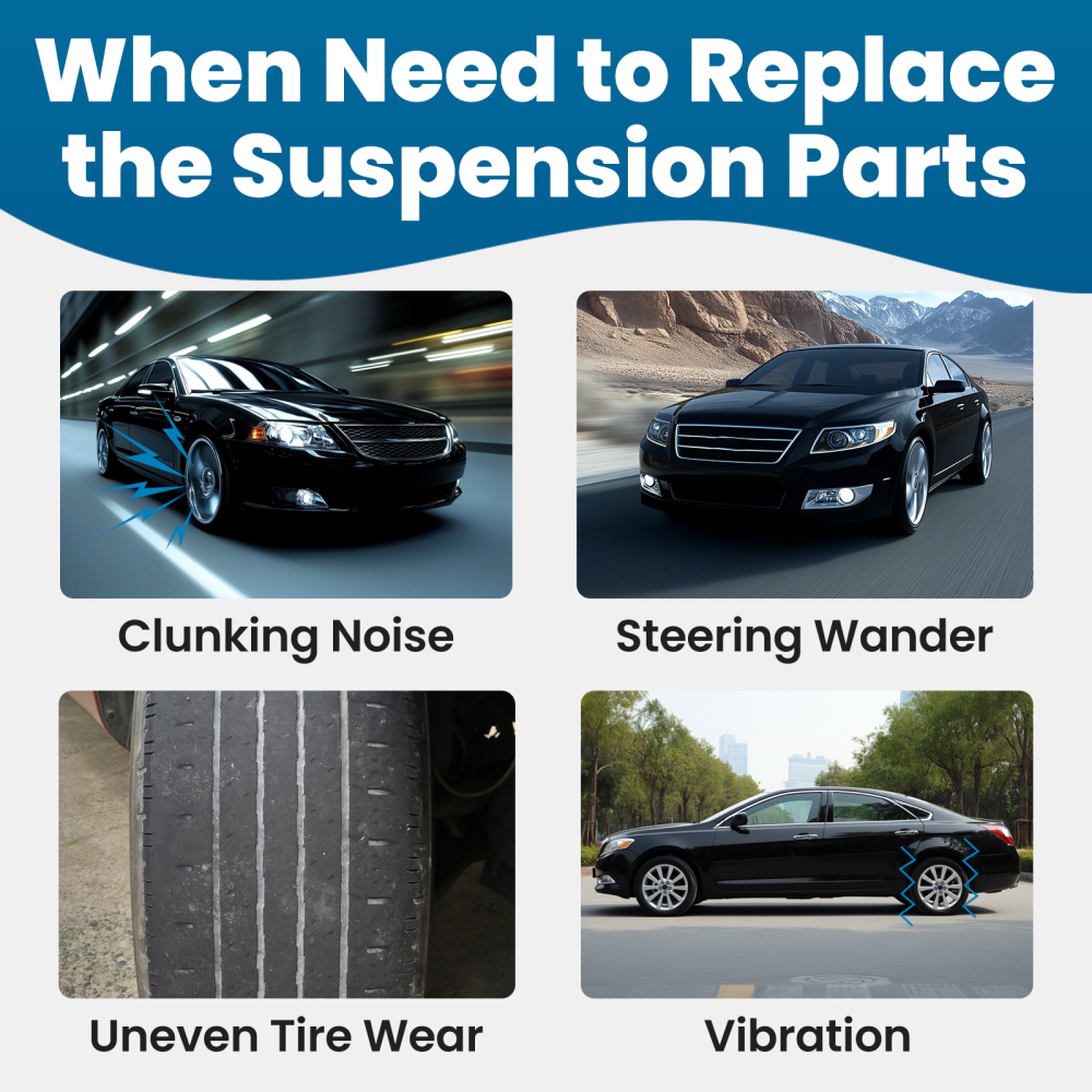 Rear Upper Control Arms + Forward Lateral Links for 2011-2018 2019 compatible for Ford Taurus