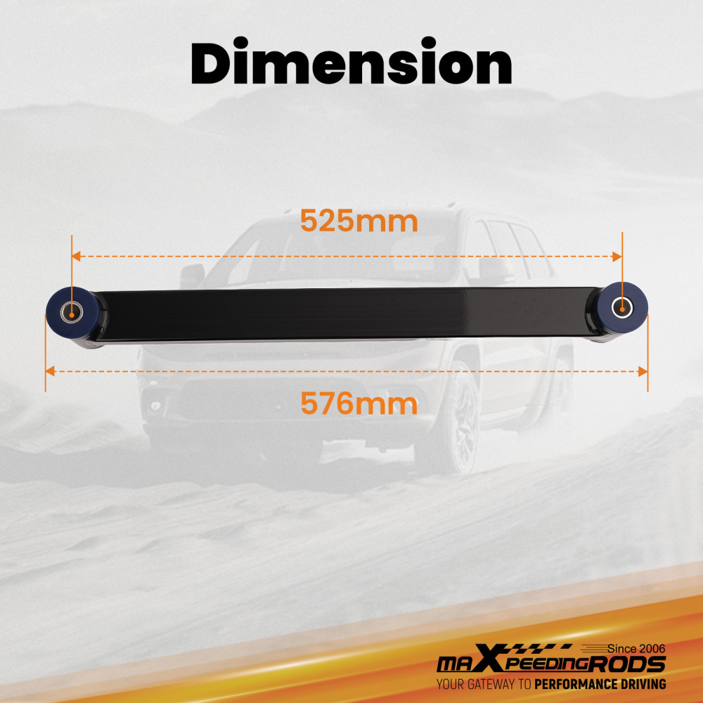 Rear Lower Trailing Control Arm Details compatible for Ford Expedition 1997-2002 2 PCS suspension arms