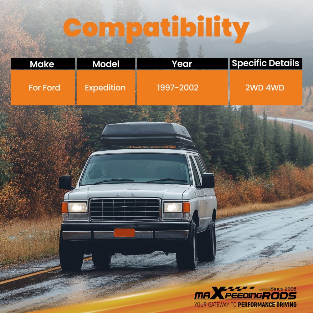 Rear Lower Trailing Control Arm Details compatible for Ford Expedition 1997-2002 2 PCS suspension arms