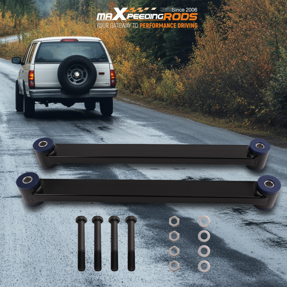 Rear Lower Trailing Control Arm Details compatible for Ford Expedition 1997-2002 2 PCS suspension arms