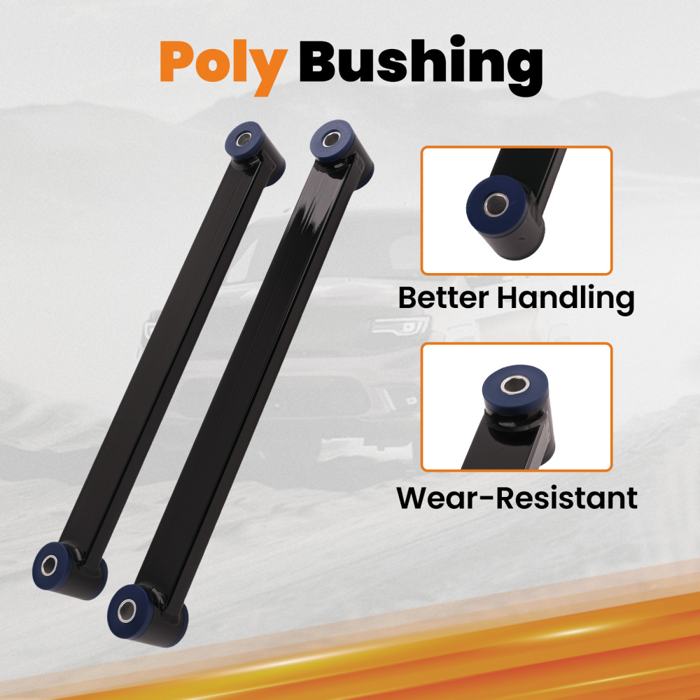 Compatible for Ford Expedition 1997-2002 Left Right Rear Lower Trailing Control Arm Kit