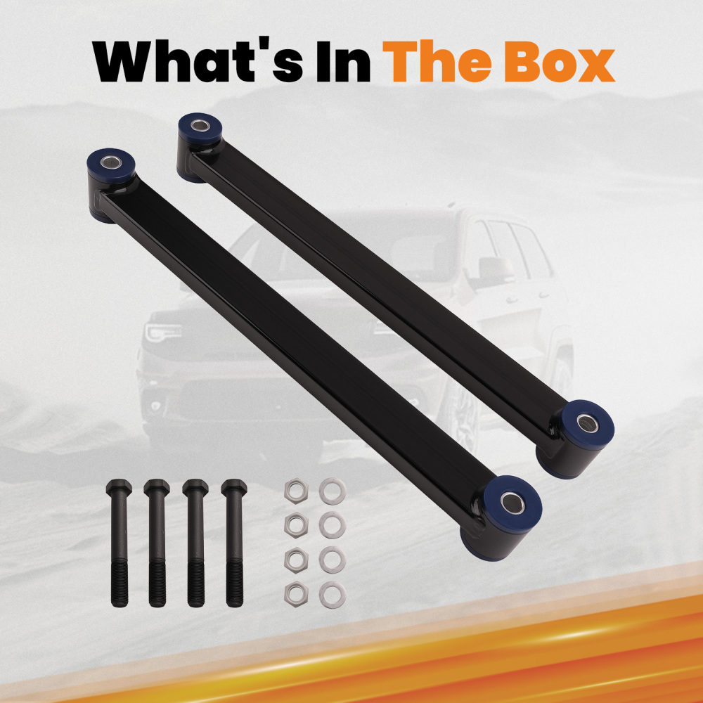 Compatible for Ford Expedition 1997-2002 Left Right Rear Lower Trailing Control Arm Kit