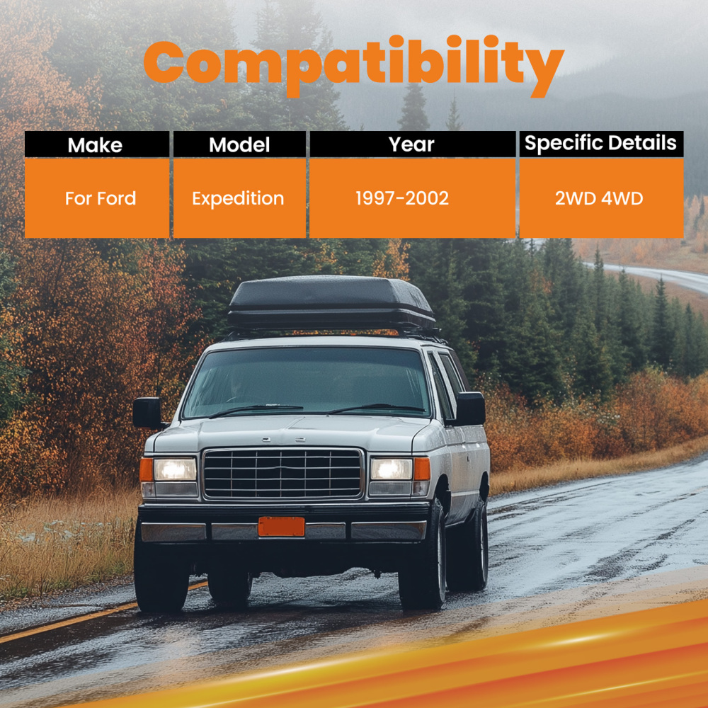 Compatible for Ford Expedition 1997-2002 Left Right Rear Lower Trailing Control Arm Kit