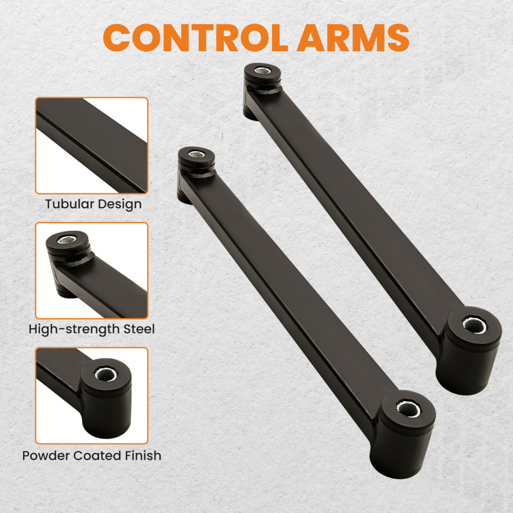 Compatible for Ford Expedition 1997-2002 Left Right Rear Lower Trailing Control Arm Kit