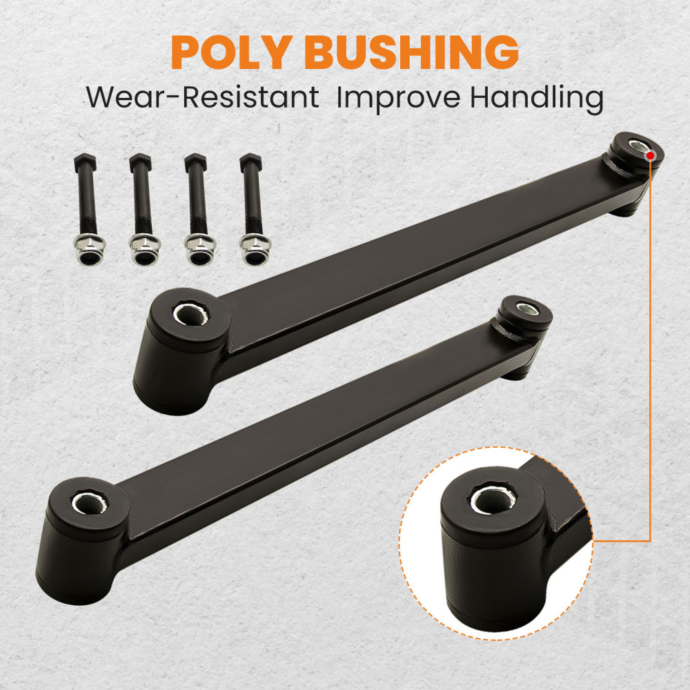 Compatible for Ford Expedition 1997-2002 Left Right Rear Lower Trailing Control Arm Kit