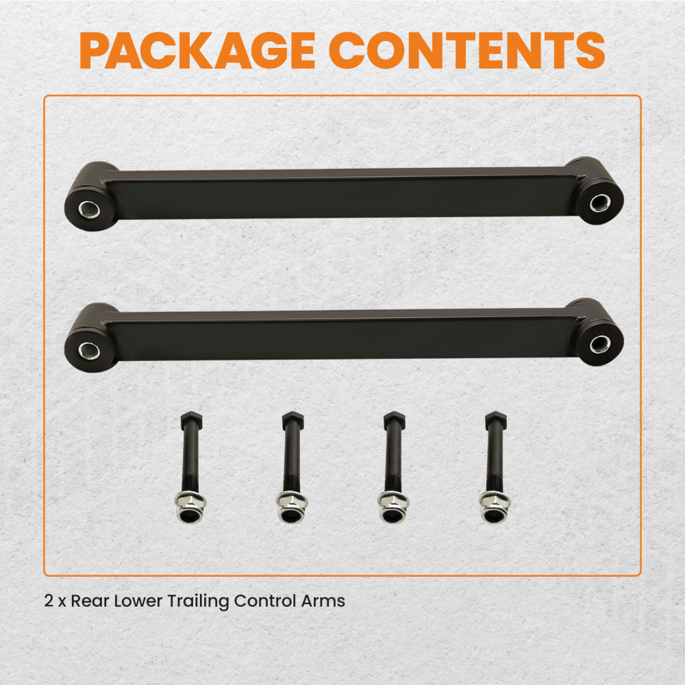 Compatible for Ford Expedition 1997-2002 Left Right Rear Lower Trailing Control Arm Kit