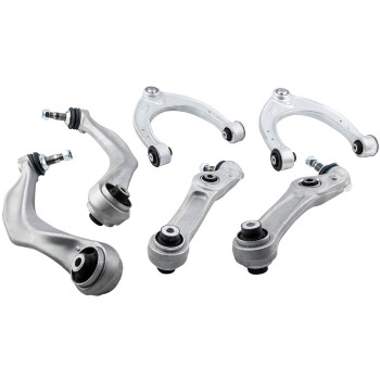 Front UpperLower RearwardForward Control Arms Bushing compatible for BMW F10 11-2016
