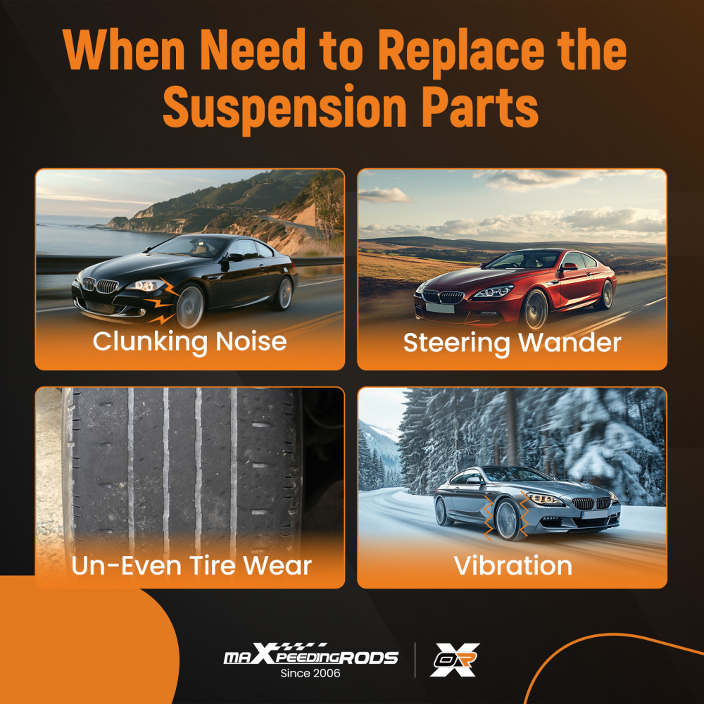 6PCS BRACCIO DI CONTROLLO ANTERIORE compatibile per BMW SERIE 5 F10 F11 F07 F18 NEW