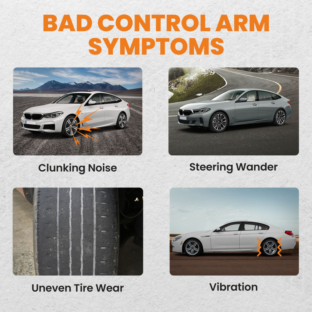 6PCS BRACCIO DI CONTROLLO ANTERIORE compatibile per BMW SERIE 5 F10 F11 F07 F18 NEW