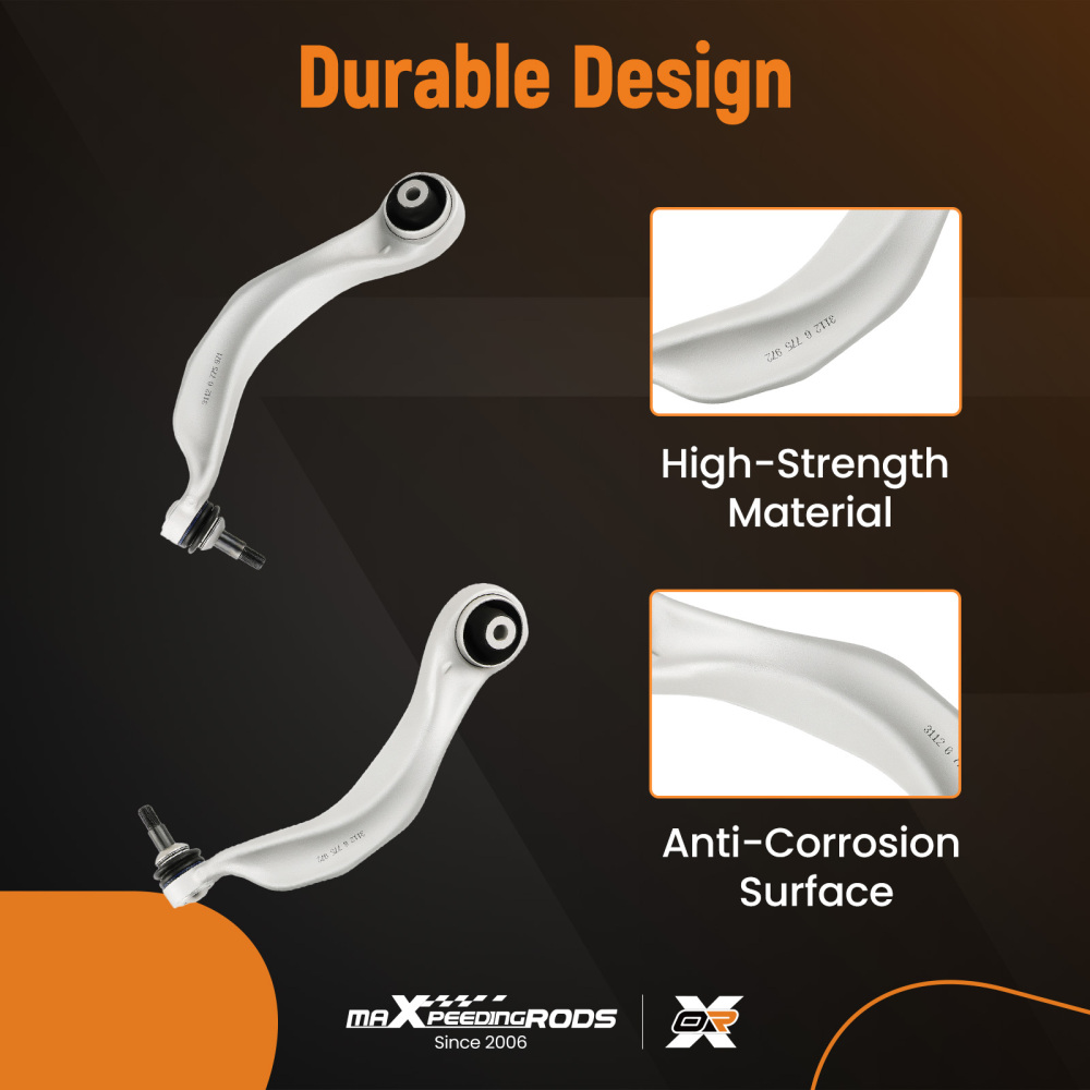 6PCS BRACCIO DI CONTROLLO ANTERIORE compatibile per BMW SERIE 5 F10 F11 F07 F18 NEW