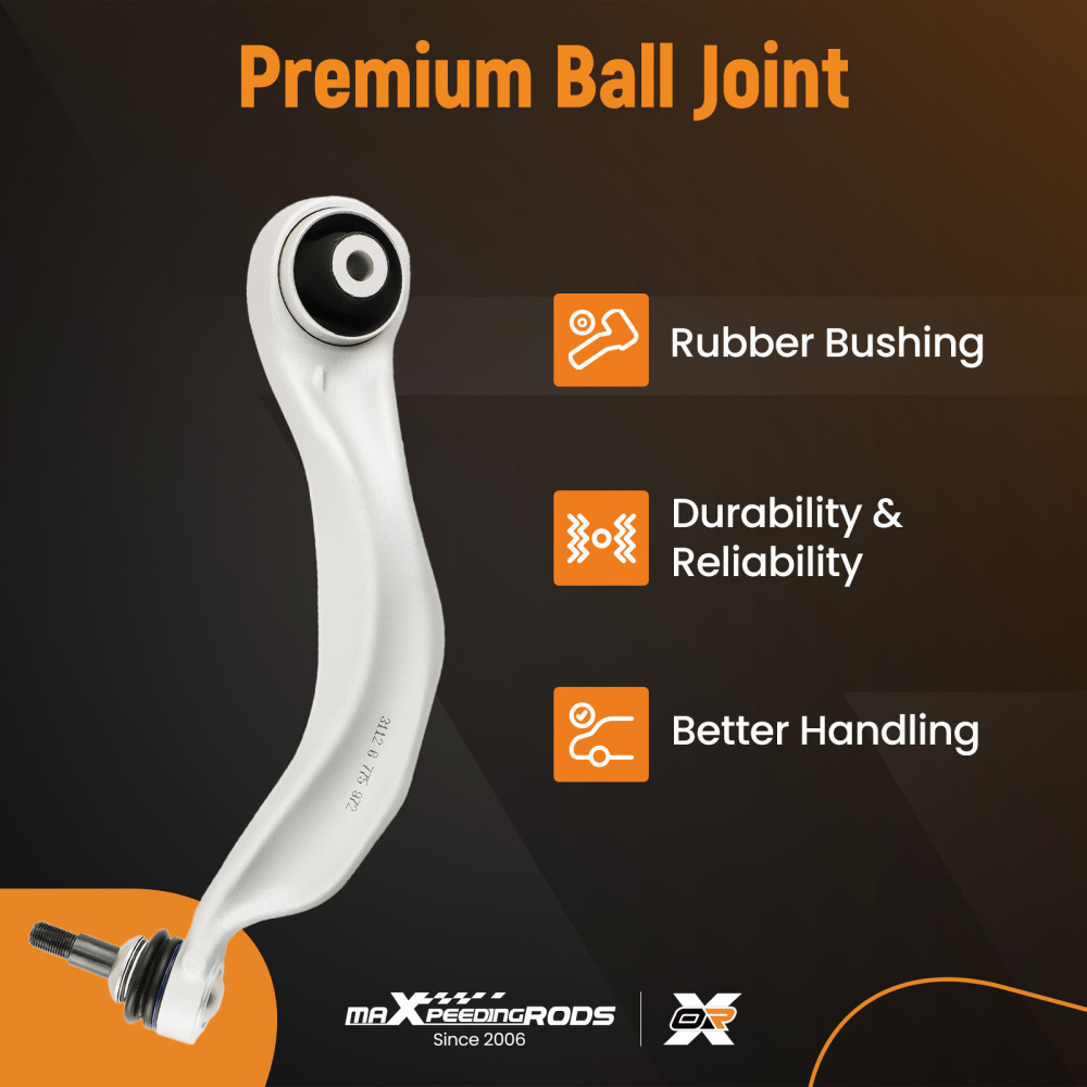 6PCS BRACCIO DI CONTROLLO ANTERIORE compatibile per BMW SERIE 5 F10 F11 F07 F18 NEW