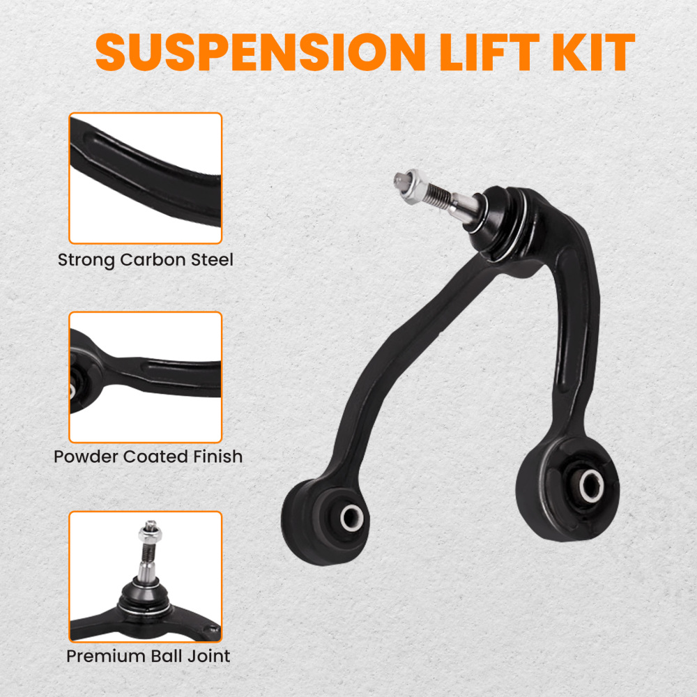 12 Pcs Control Arms Ball Joint Sway Bar Tie compatible for Ford F-150 2004 2005 2WD K80308 suspension arms