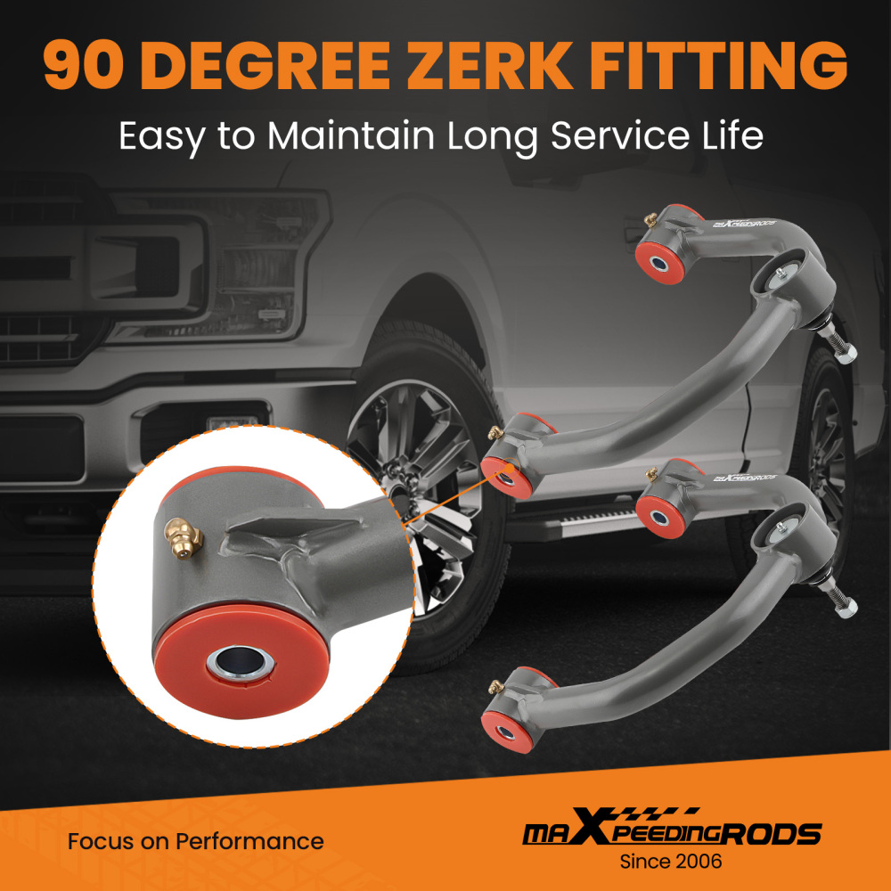 0-2 Lift Front Upper Control Arms LH RH For 2004-2023 Ford F-150 F150 2WD 4WD