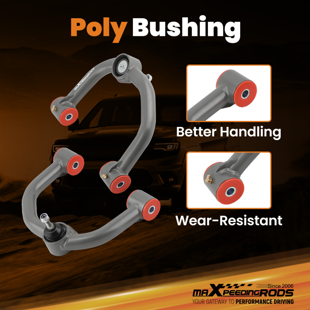 0-2 Lift Front Upper Control Arms LH RH For 2004-2023 Ford F-150 F150 2WD 4WD