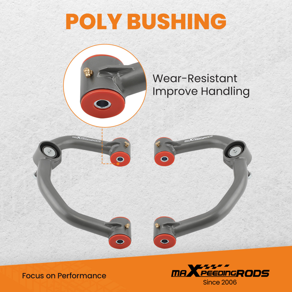 0-2 Lift Front Upper Control Arms LH RH For 2004-2023 Ford F-150 F150 2WD 4WD