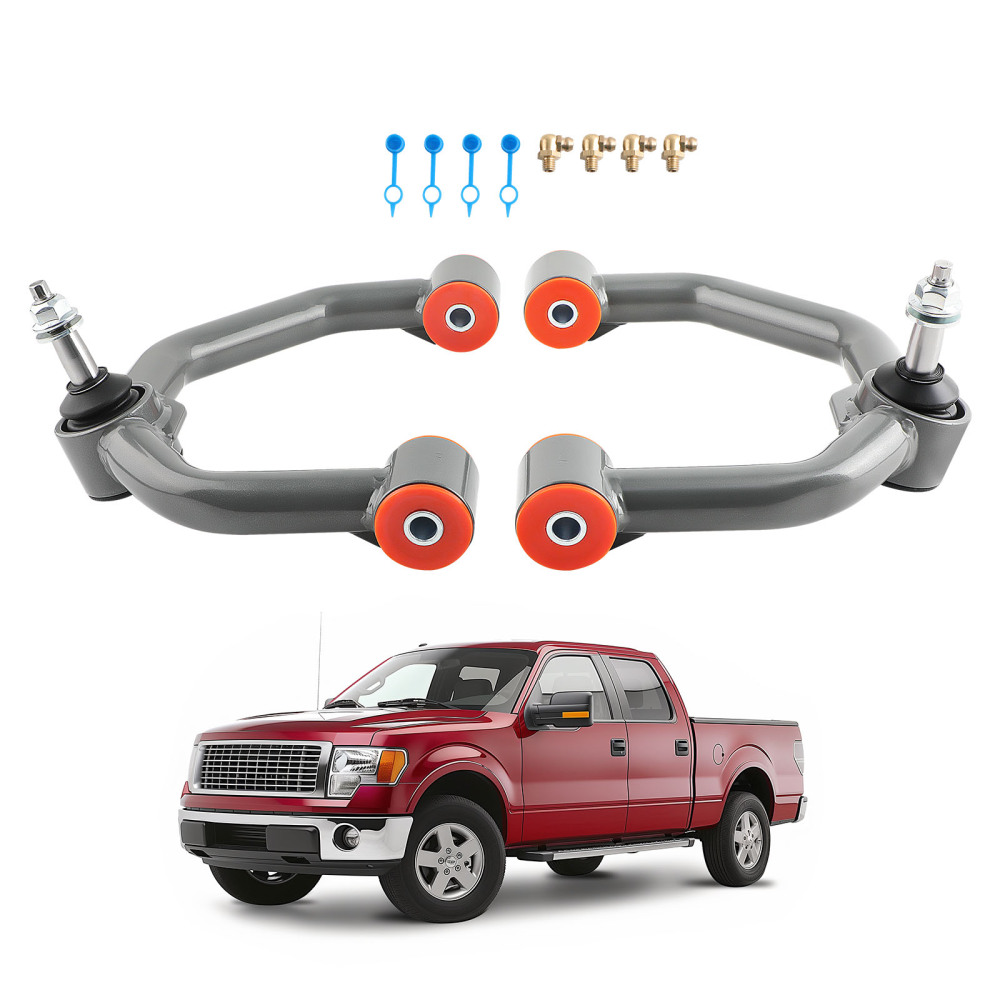 Suspension Front Upper Control Arms 2-4 Lift For 2004-2023 Ford F150 4X4 4WD