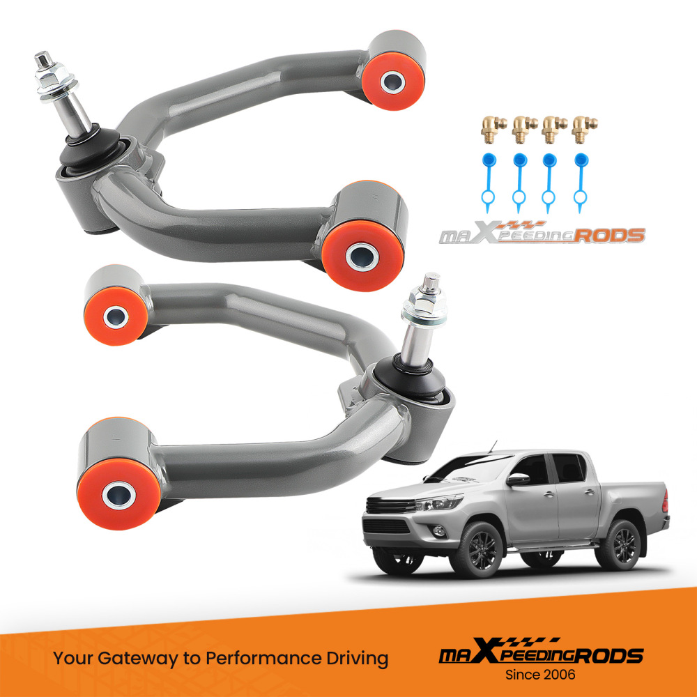 Suspension Front Upper Control Arms 2-4 Lift For 2004-2023 Ford F150 4X4 4WD