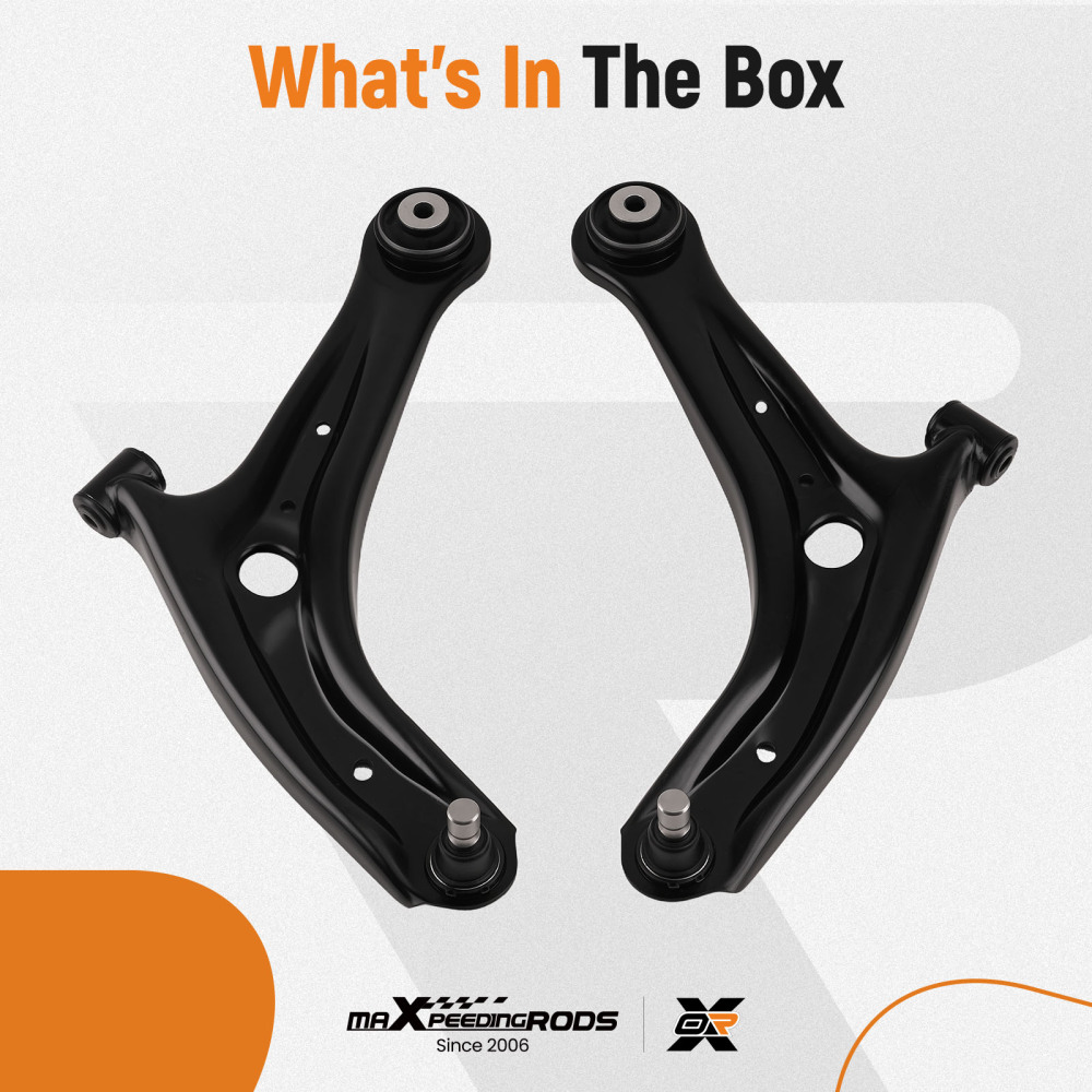 BRACCI DI CONTROLLO INFERIORI ANTERIORI compatibile per FORD FIESTA VI 08-17 compatibile per MAZDA 2 07-15