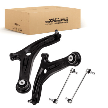 Compatible for Ford Fiesta 2x Lh Rh Front Lower Suspension Control Wishbone Arm Left Right suspension arms