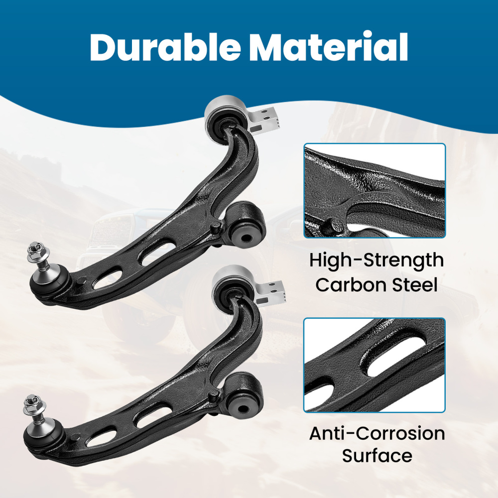 Front Lower Control Arm Tie Rods Kit compatible for Ford Flex Taurus compatible for Lincoln MKS MKT 10-12