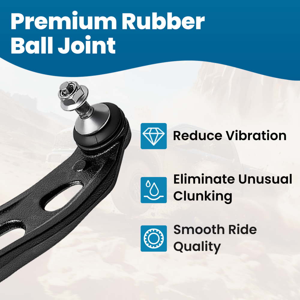 Front Lower Control Arm Tie Rods Kit compatible for Ford Flex Taurus compatible for Lincoln MKS MKT 10-12