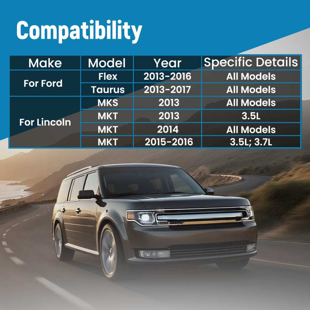 maXpeedingrods Front Lower Control Arms Sway Bars Tie Rods Compatible For Lincoln MKS MKT Ford Taurus Flex