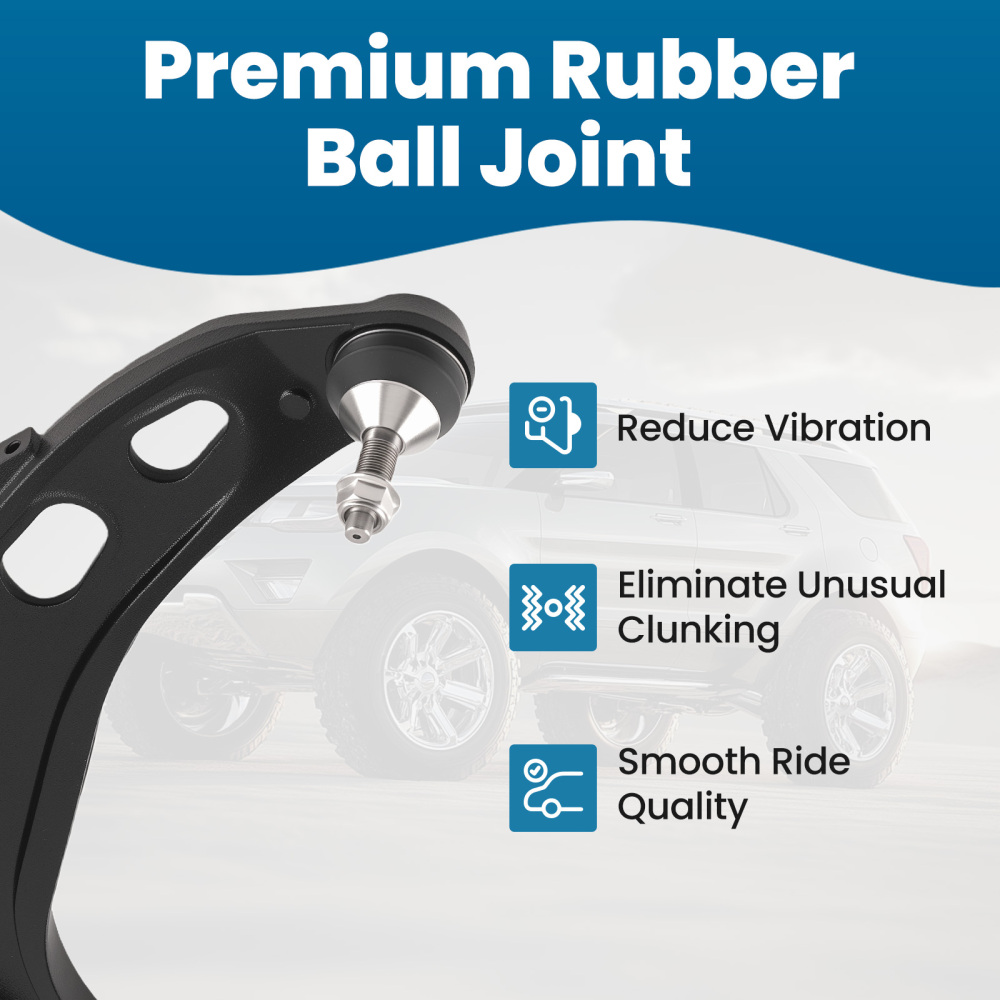 Front Right Lower Control Arm W/ball Joint compatible for Ford Taurus 13 - 19 compatible for Lincoln Mks