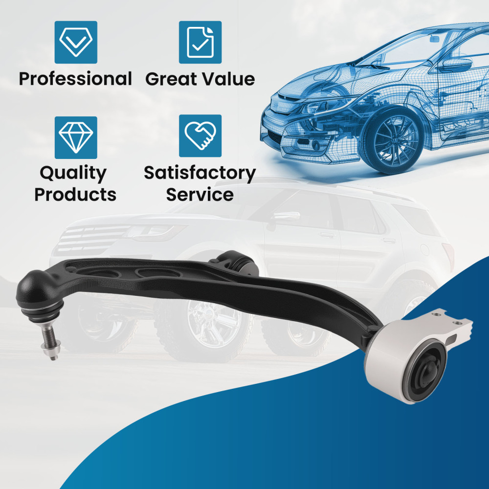 Front Right Lower Control Arm W/ball Joint compatible for Ford Taurus 13 - 19 compatible for Lincoln Mks