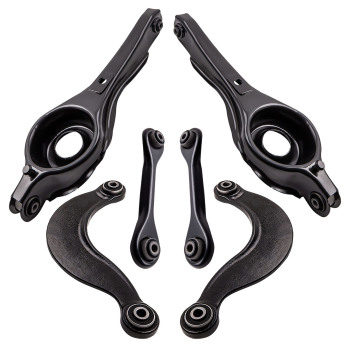 6 Pcs Rear Forward Rearward Control Arm compatible for Ford Focus 2000-2006 ZX3 3 Door
