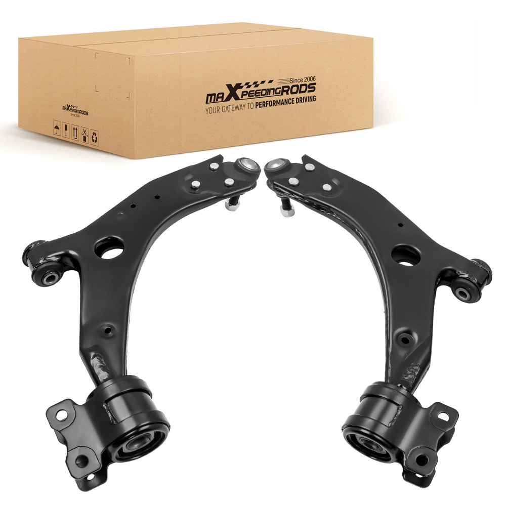 Front Lower Suspension Wishbone Track Control Arms compatible for Ford Focus MK2C-Max 21MM