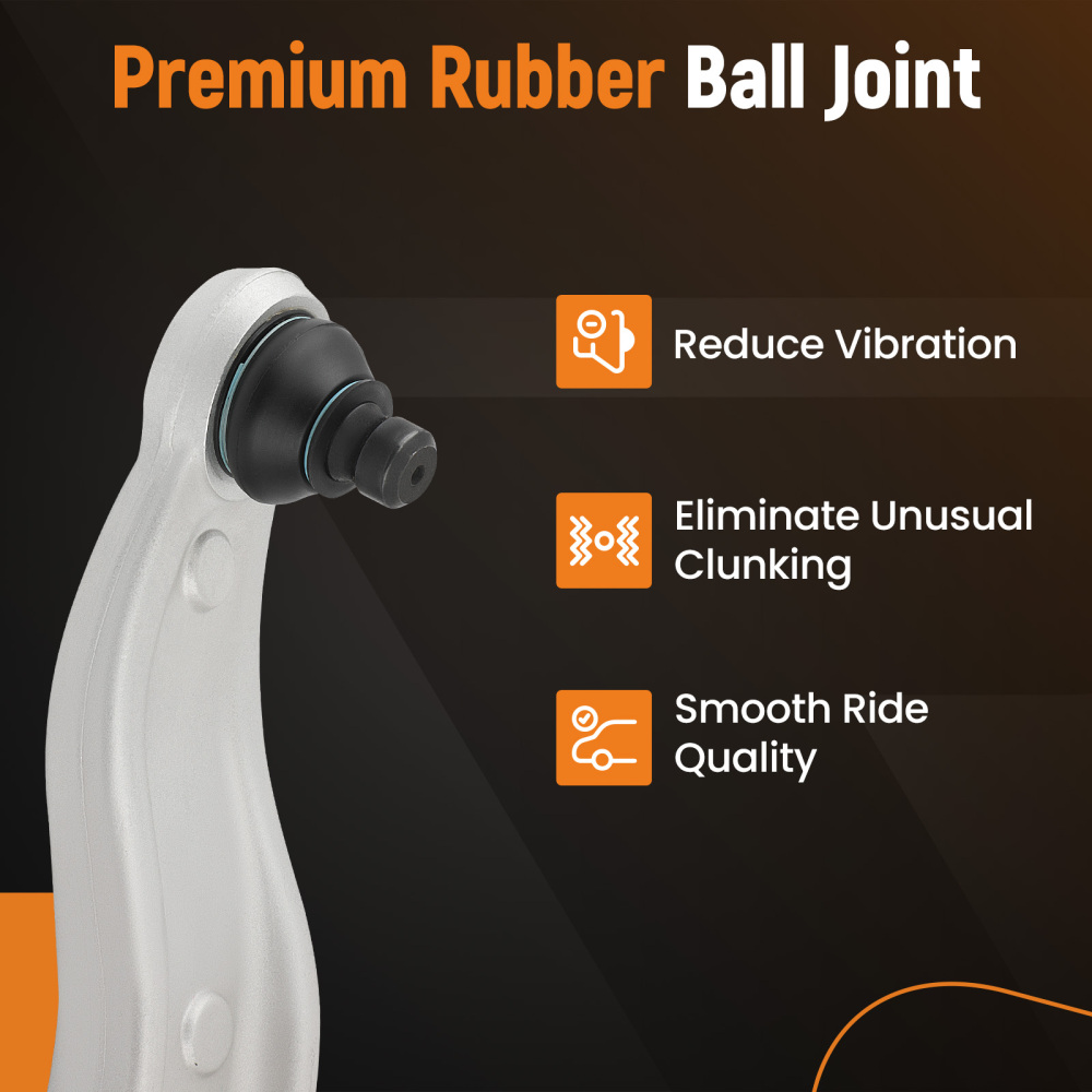 2x Front Lower Control Arm w/Ball Joints for 2012 2013-2018 compatible for Ford Focus C-Max