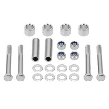 2 Pcs Rear Upper Adjustable Control Arms w/bushings compatible for Ford Mustang 1979-2004