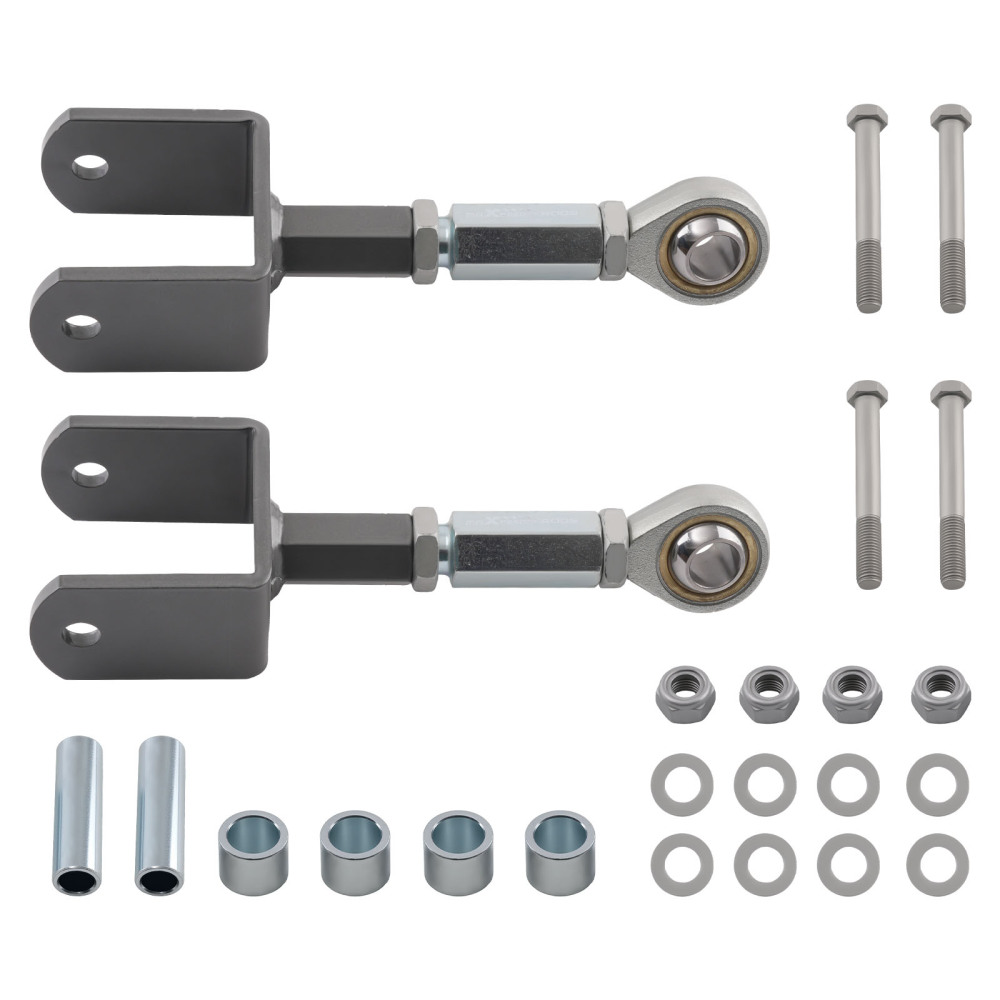 Compatible for Ford Mustang 1979-2004 Rear Upper Adjustable Control Arms with Bushing suspension arms