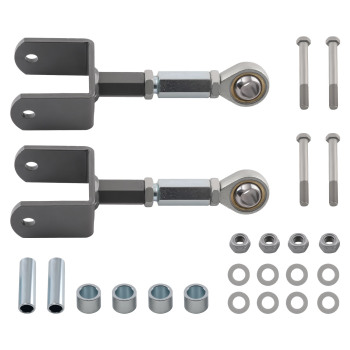 Compatible for Ford Mustang 1979-2004 Rear Upper Adjustable Control Arms with Bushing suspension arms