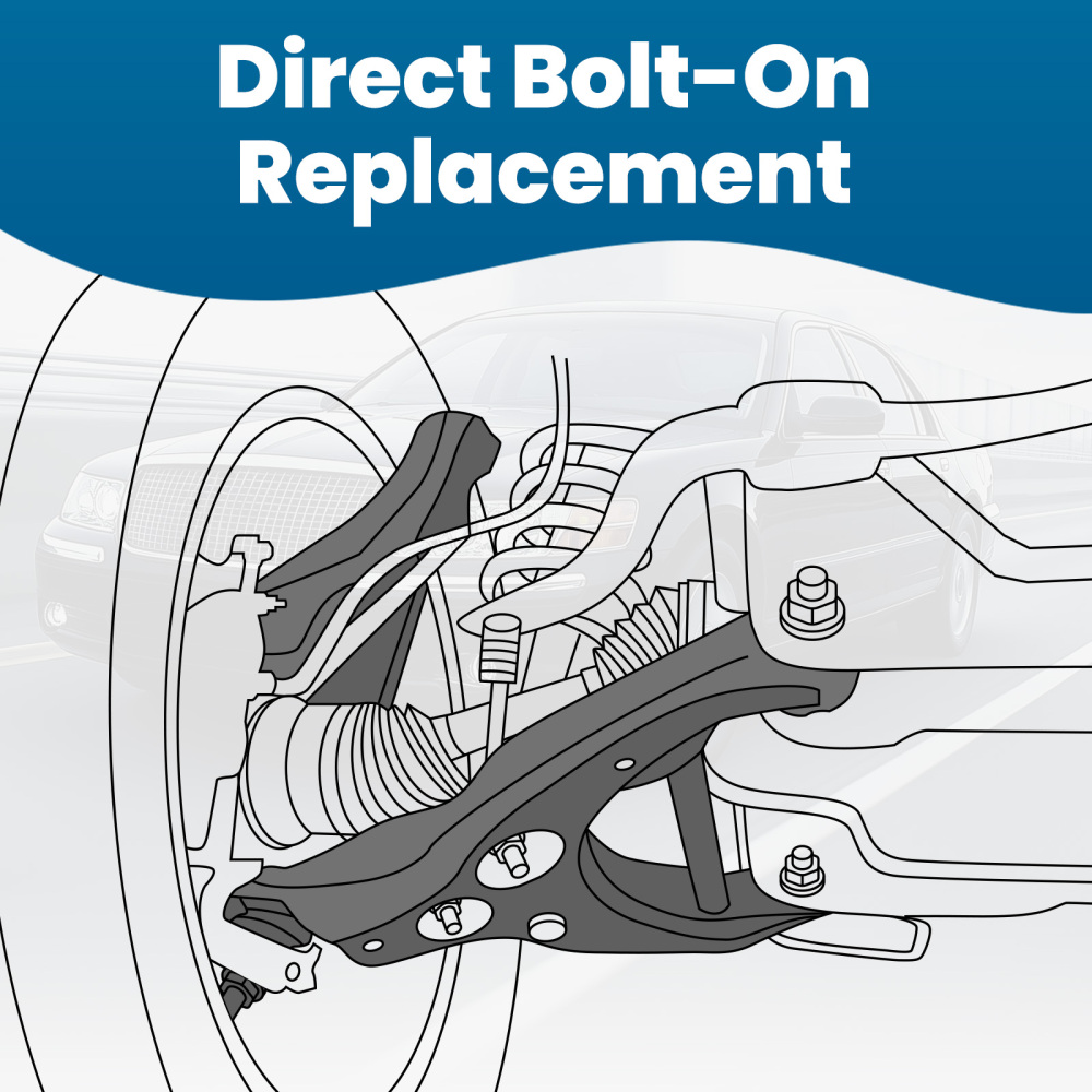 maXpeedingrods K80040 K80038 Front Upper Control Arm Compatible for Ford Crown