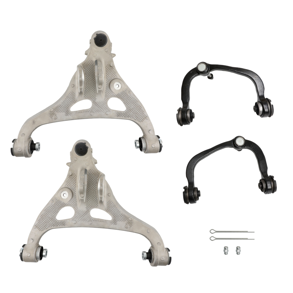 Set of 4 Front Upper Lower Control Arms w/Ball Joint For 2004-2008 compatible for Ford F-150