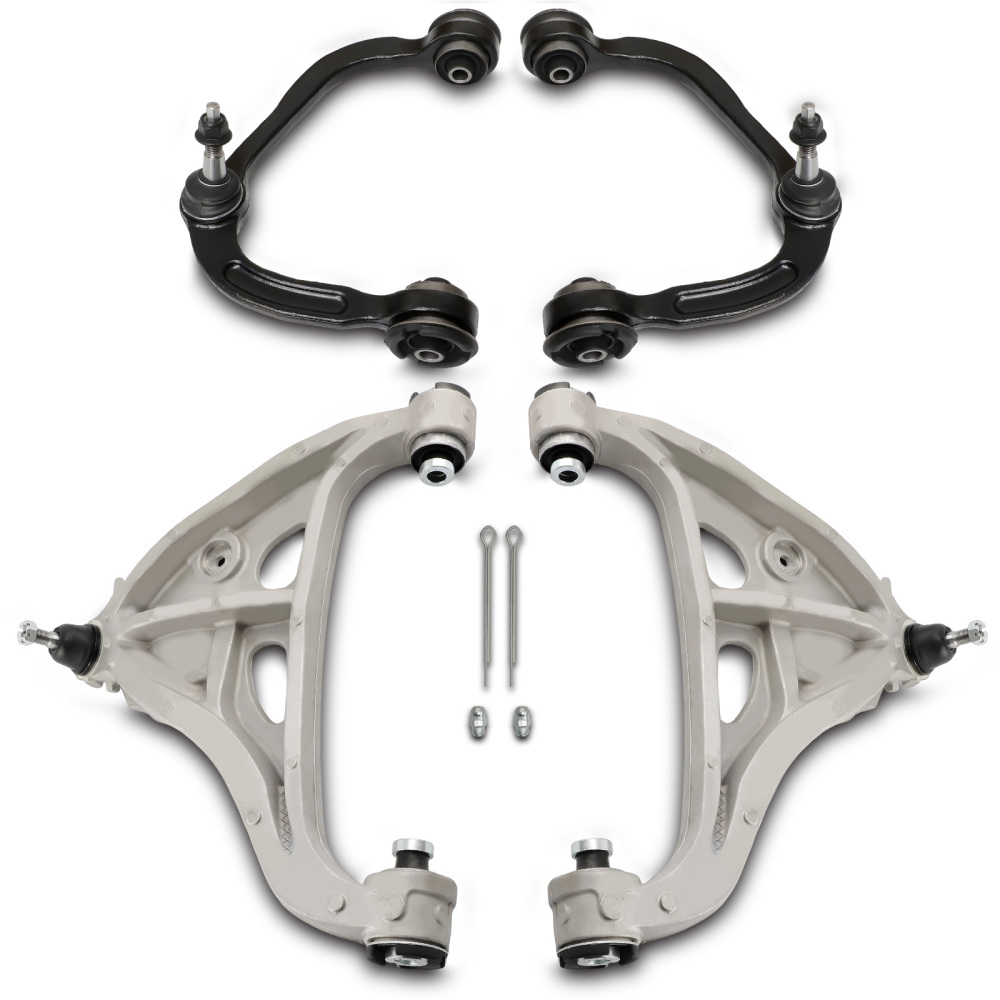 Set of 4 Front Upper Lower Control Arms w/Ball Joint For 2004-2008 compatible for Ford F-150