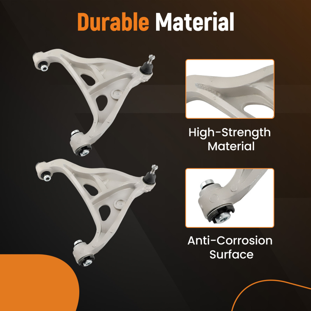 Set of 4 Front Upper Lower Control Arms w/Ball Joint For 2004-2008 compatible for Ford F-150