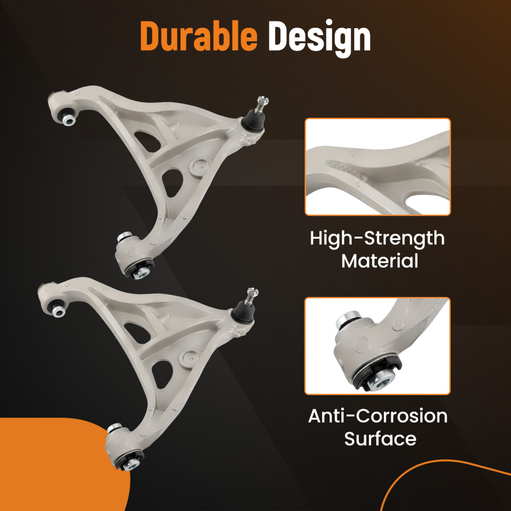 Set of 4 Front Upper Lower Control Arms w/Ball Joint For 2004-2008 compatible for Ford F-150