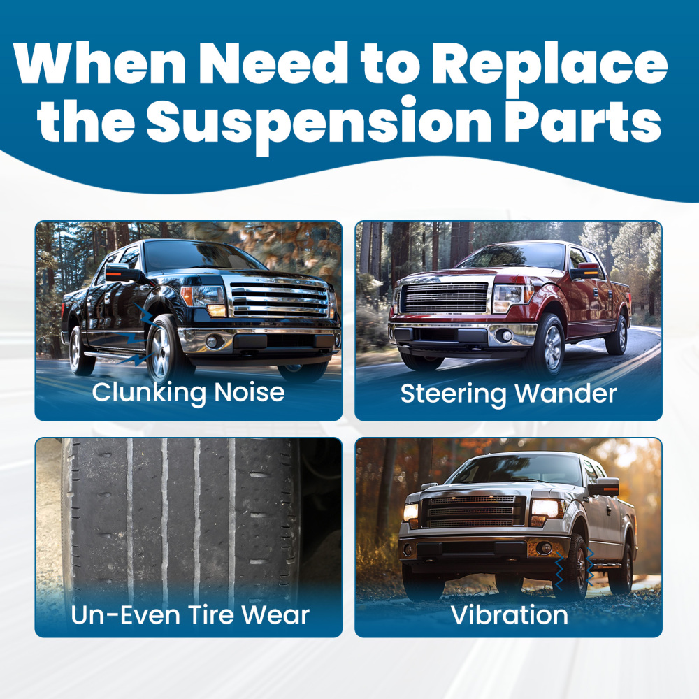 2x Front Lower Control Arm w/ Ball Joint for 2004 2005-2008 compatible for Ford F-150 Mark LT