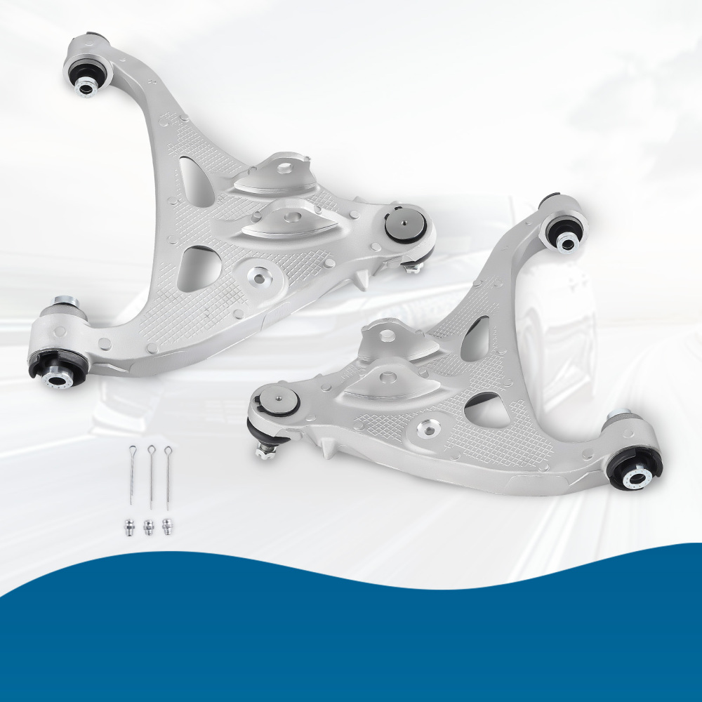 2x Front Lower Control Arm w/ Ball Joint for 2004 2005-2008 compatible for Ford F-150 Mark LT