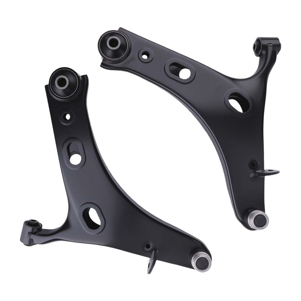 4pc Front Lower Control Arms + Sway Bar Left Right for 2014-2018 compatible for Subaru Forester