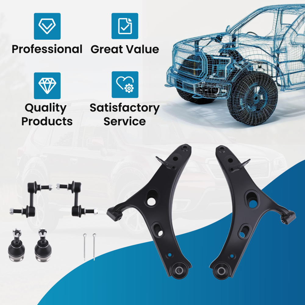 Front Lower Suspension Arm w/BushingsBall Joint compatible for Subaru Forester 2014-2018