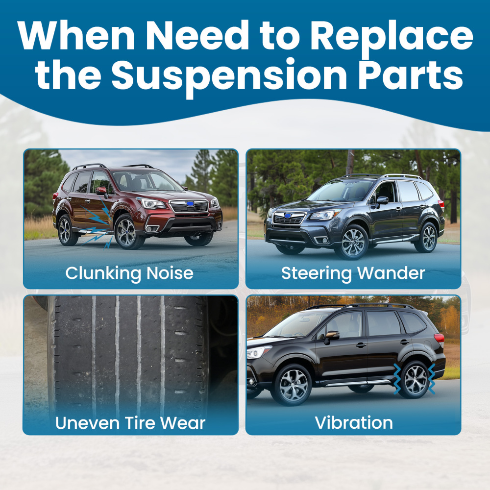 Front Lower Suspension Arm w/BushingsBall Joint compatible for Subaru Forester 2014-2018